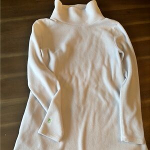 Dudley Stephens Cream/Light Blue Turtleneck Tunic